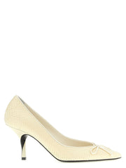 Jacquemus Beige Calfskin High Heel Pumps - EU37/US7