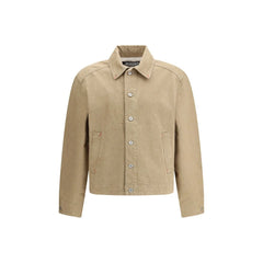 Jacquemus Beige Cotton Denim Jacket - IT50 | L