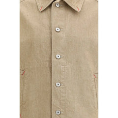 Jacquemus Beige Cotton Denim Jacket - IT50 | L