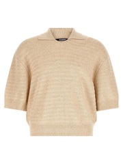 Jacquemus Beige Cotton Polo Shirt - L