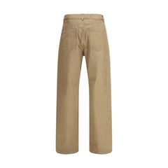 Jacquemus Beige Cotton Straight-Leg Jeans