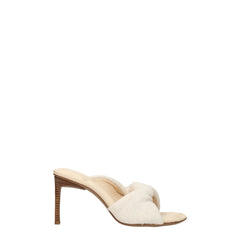 Jacquemus Beige Fabric Stiletto Heels Sandals - EU36/US6