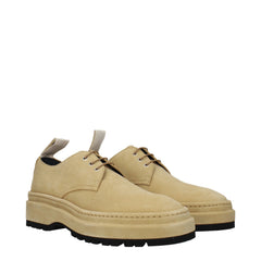 Jacquemus Beige Leather Oxfords And Derbies - EU44/US11