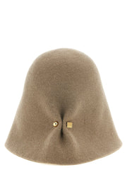 Jacquemus Beige Merino Wool Hat