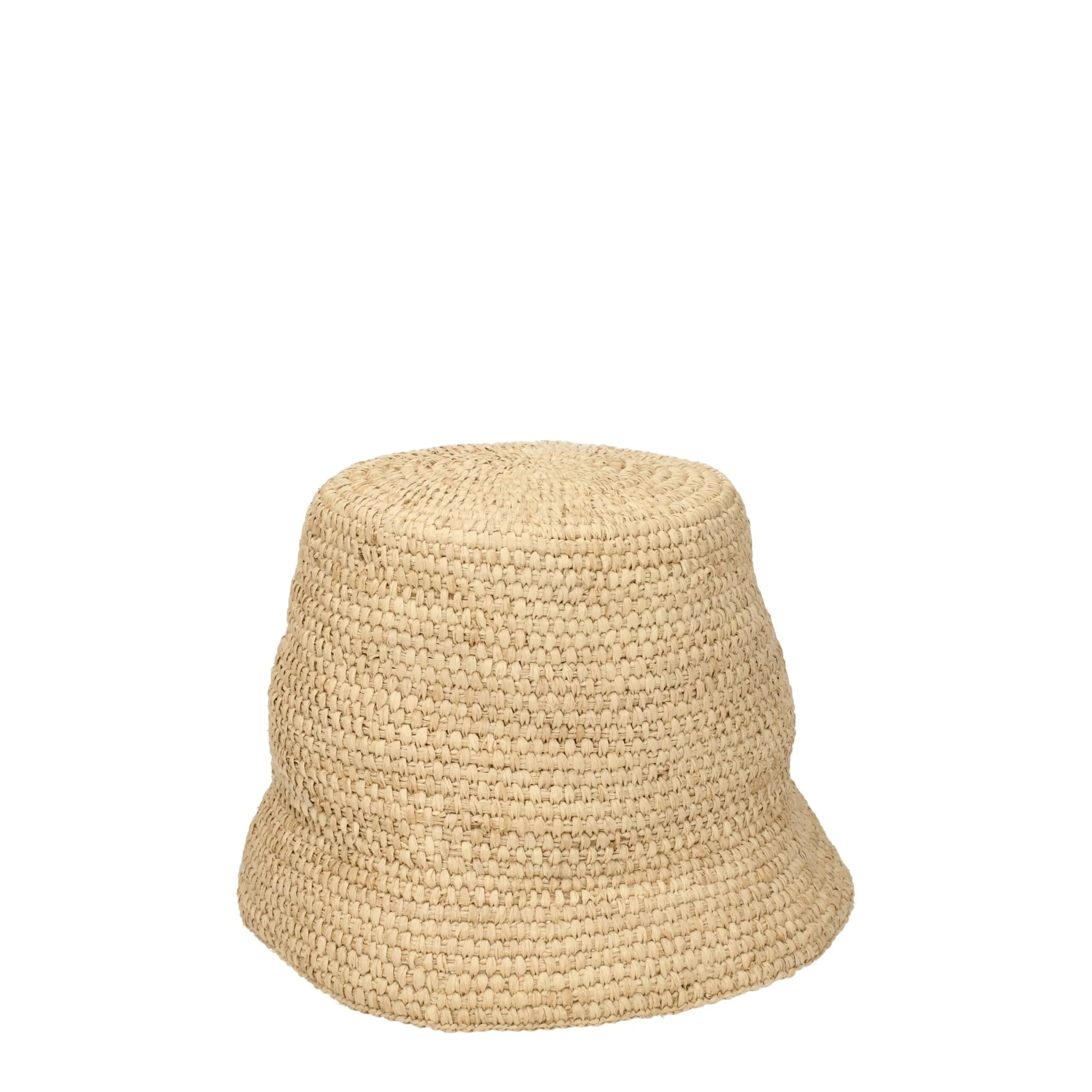 Jacquemus Beige Raffia Bucket Hat - 56 cm|XS