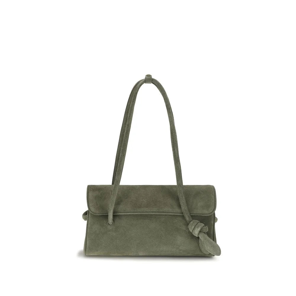 Jacquemus Bicolor Calf Leather Bos Taurus Shoulder Bag