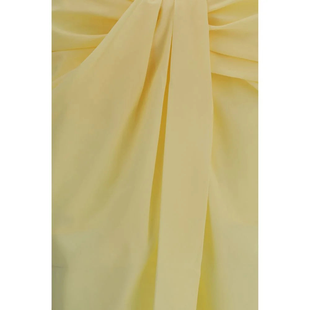 Jacquemus Bicolor Polyester Midi Skirt