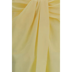 Jacquemus Bicolor Polyester Midi Skirt