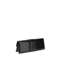 Jacquemus Black Calf Leather Bos Taurus Clutch Bag