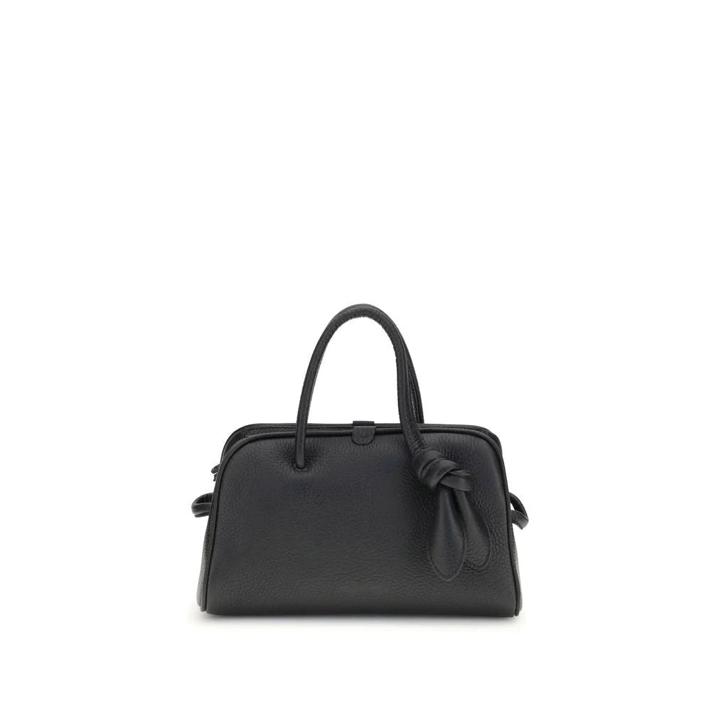 Jacquemus Black Calf Leather Bos Taurus Handbag