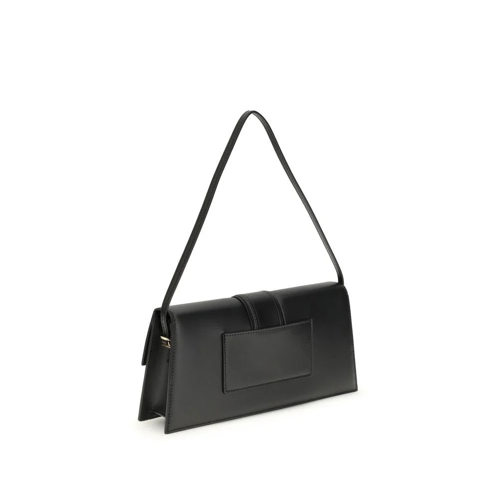 Jacquemus Black Calf Leather Bos Taurus Shoulder Bag