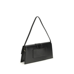 Jacquemus Black Calf Leather Bos Taurus Shoulder Bag
