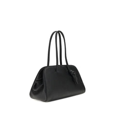 Jacquemus Black Calf Leather Bos Taurus Shoulder Bag