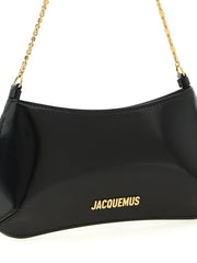 Jacquemus Black Calfskin Shoulder Bag