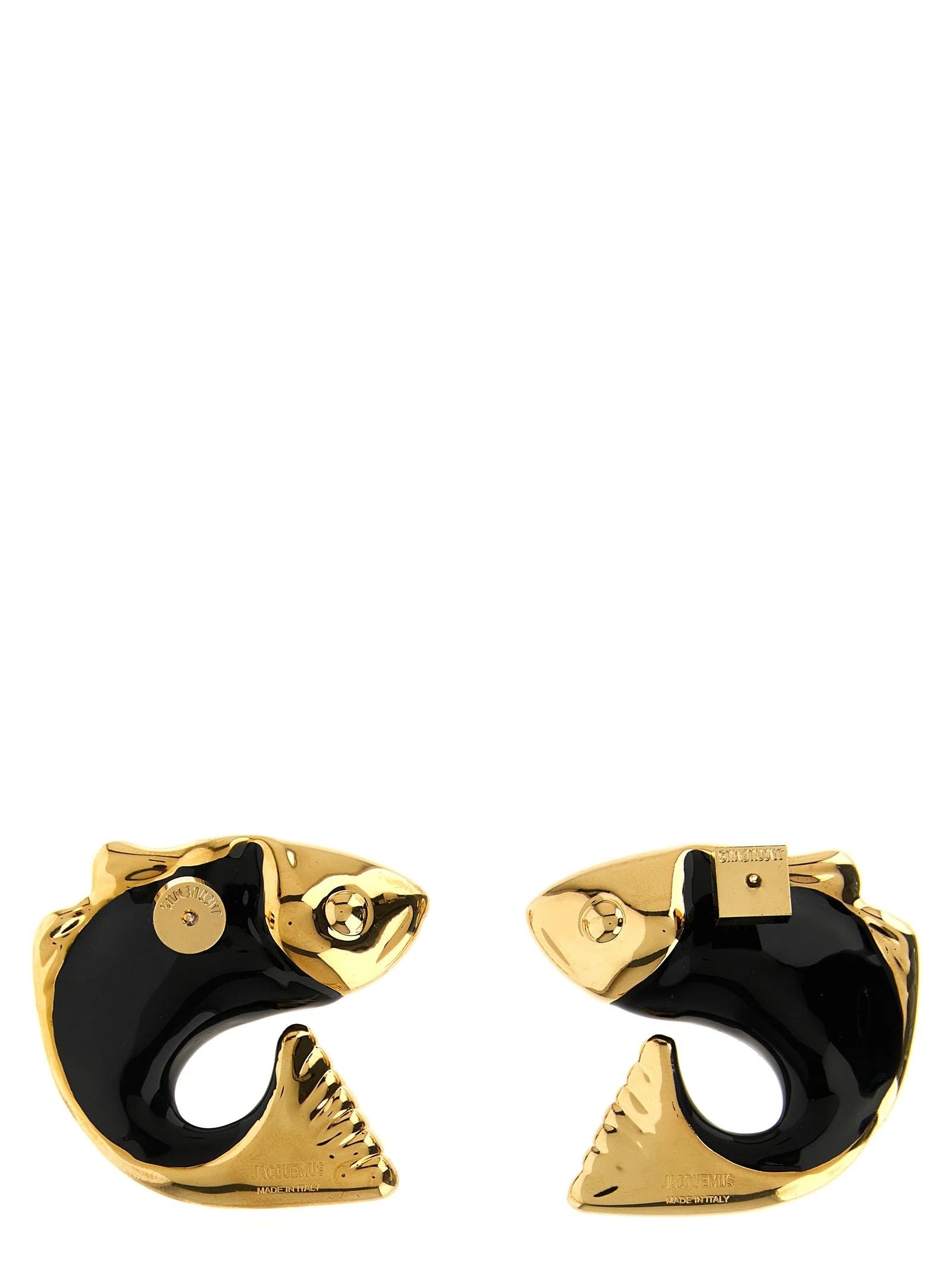 Jacquemus Black Copper Earrings - One Size