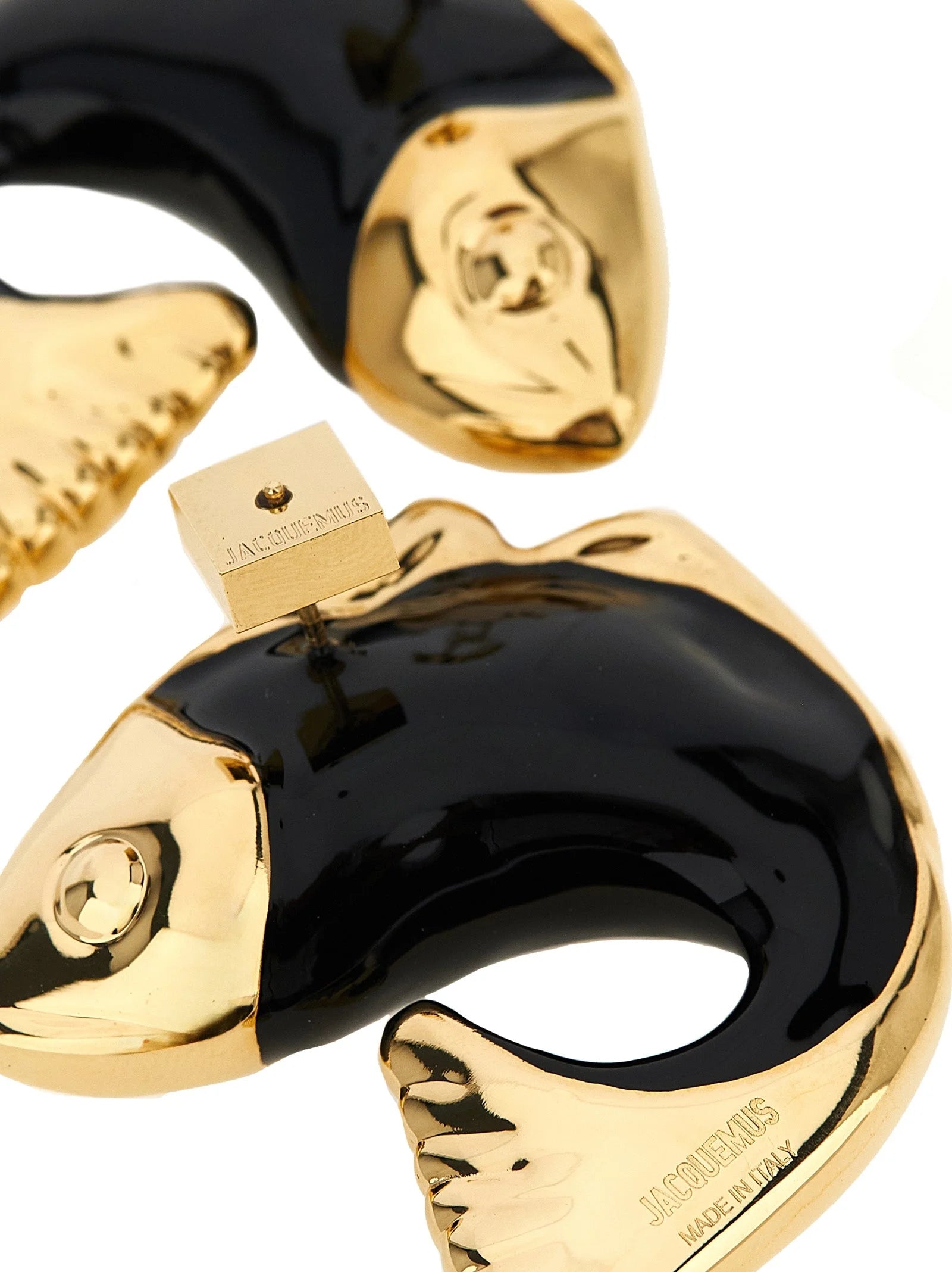 Jacquemus Black Copper Earrings - One Size