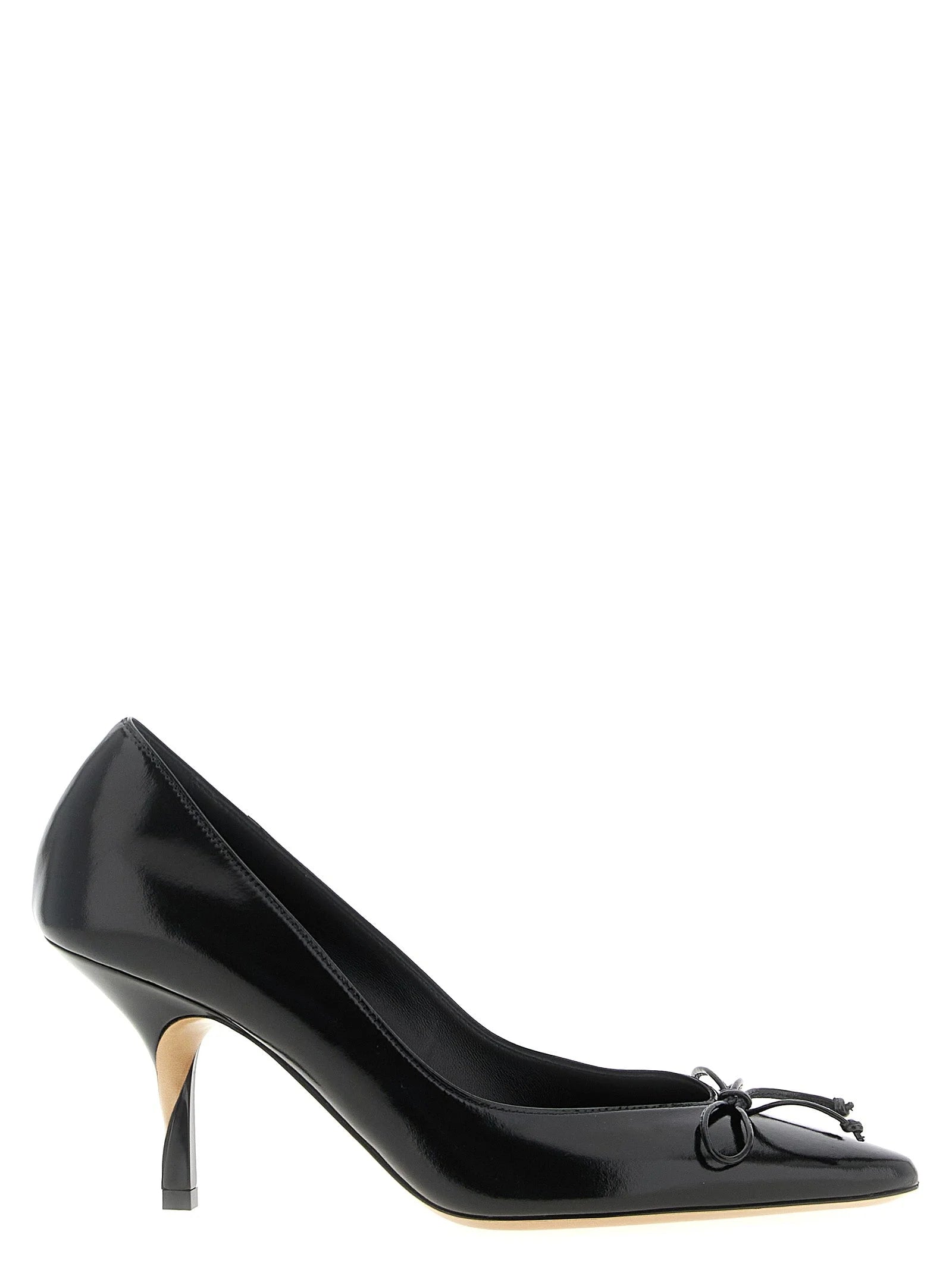 Jacquemus Black Cowhide High Heel Pumps