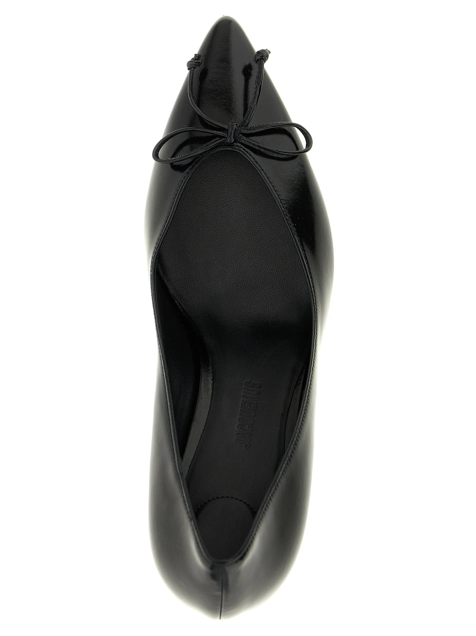 Jacquemus Black Cowhide High Heel Pumps