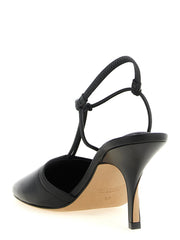 Jacquemus Black Lamb Leather High Heel Pumps