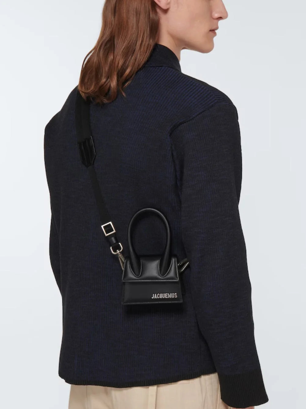 Jacquemus Black Le Chiquito Homme Crossbody Bag - Cross Body Bags