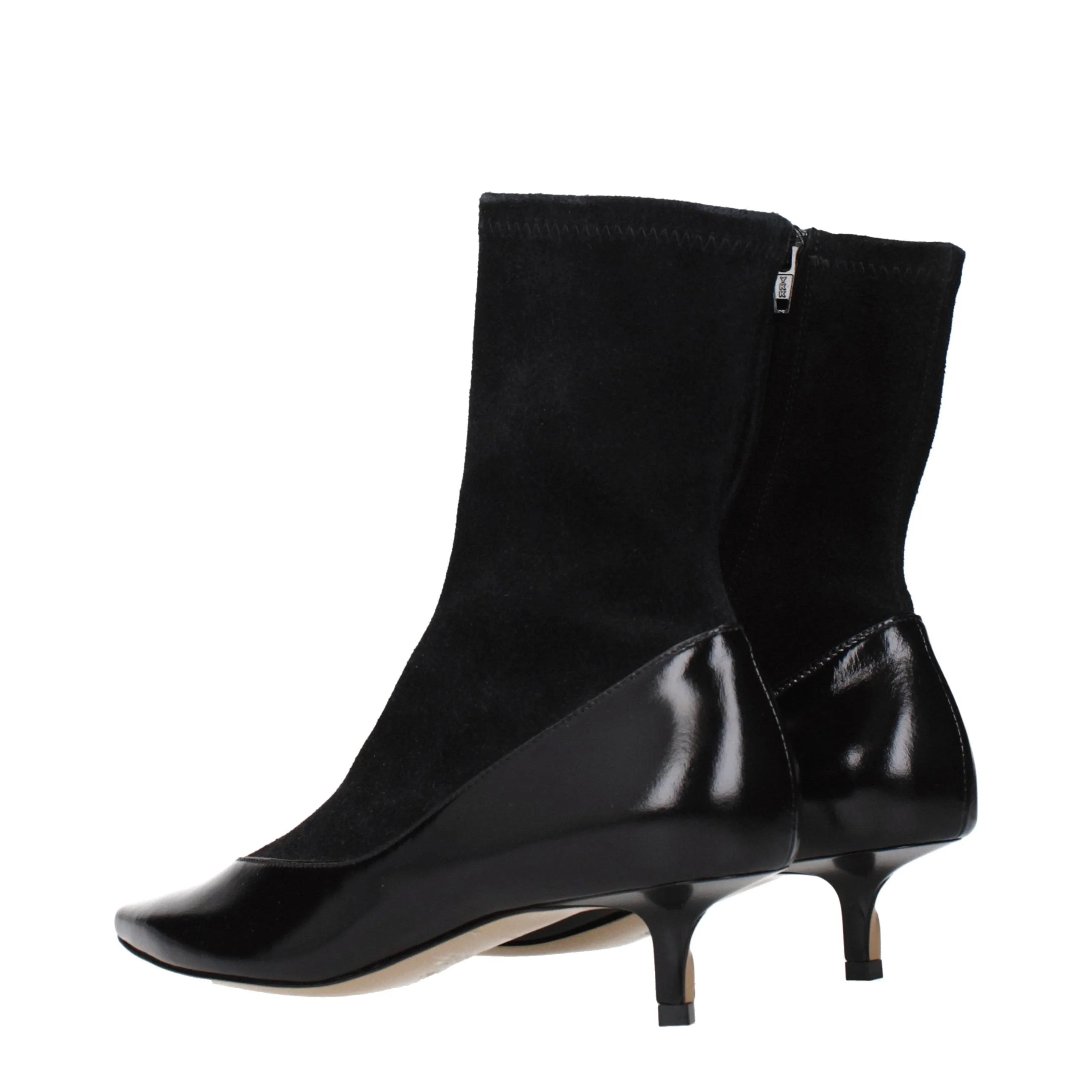 Jacquemus Black Leather Ankle Boots - EU36/US6