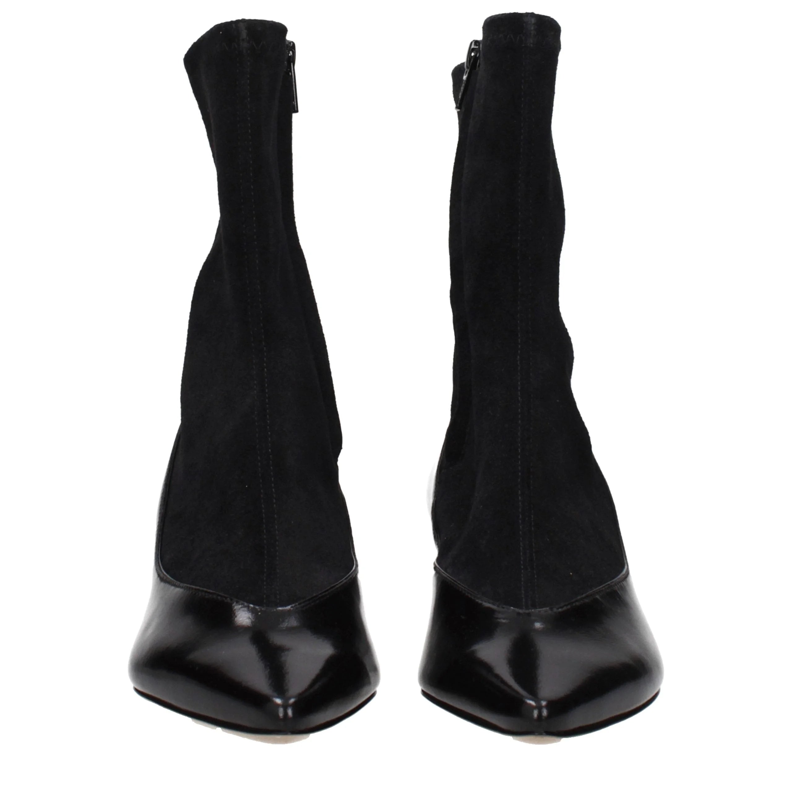 Jacquemus Black Leather Ankle Boots - EU36/US6