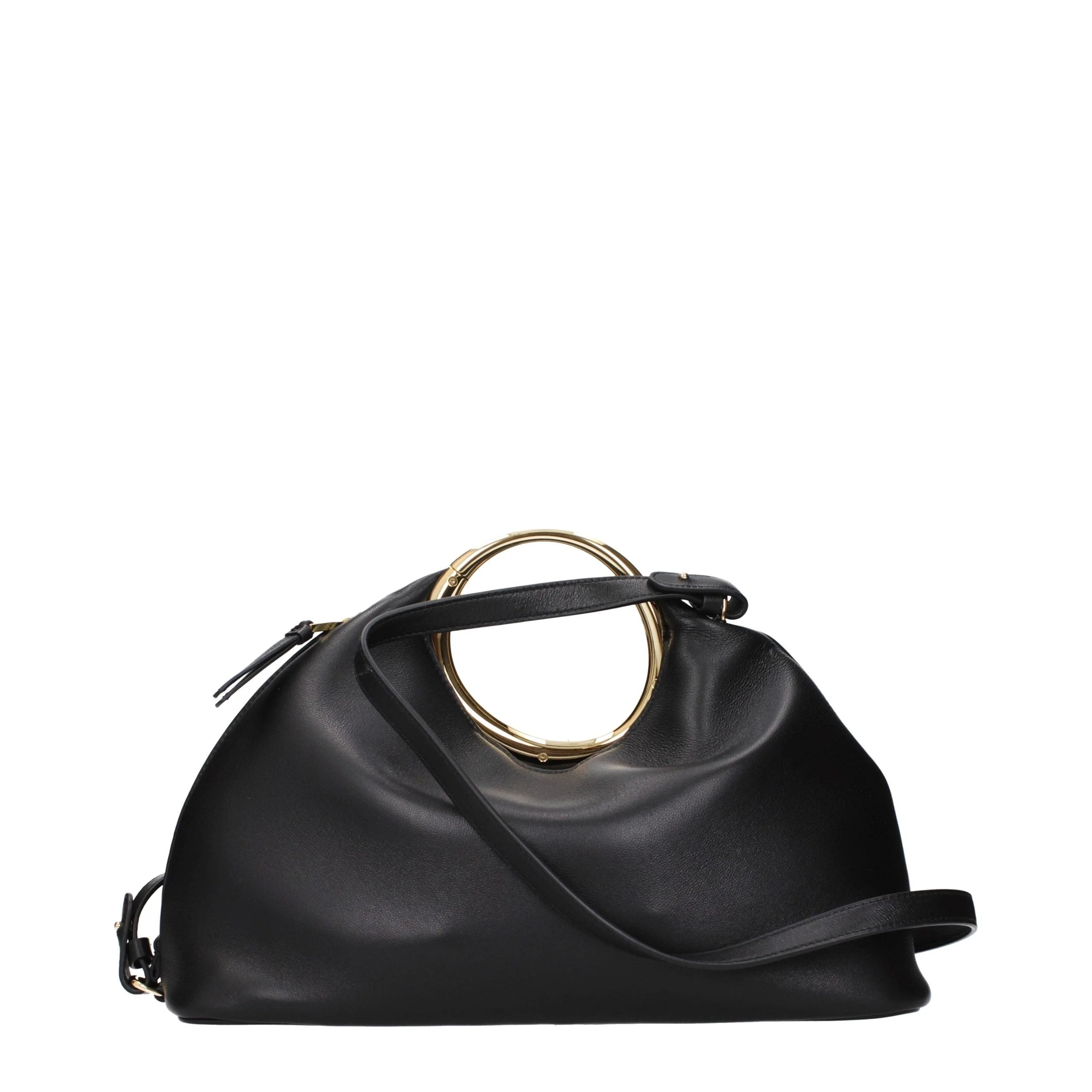 Jacquemus Black Leather Handbag