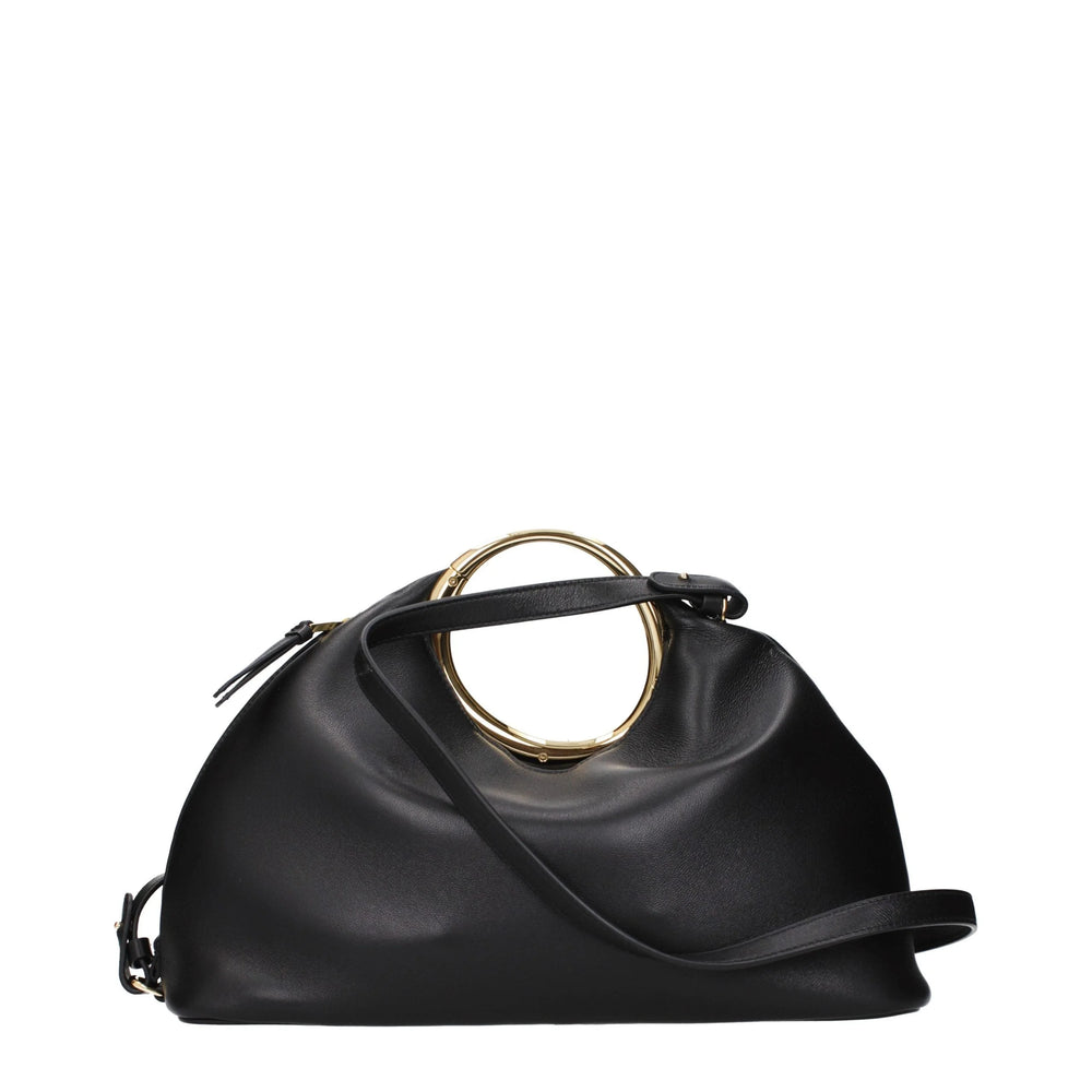 Jacquemus Black Leather Handbag