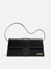 Jacquemus Black leather Le Bambino Long