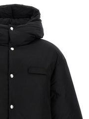 Jacquemus Black Polyamide Full-Length Jacket
