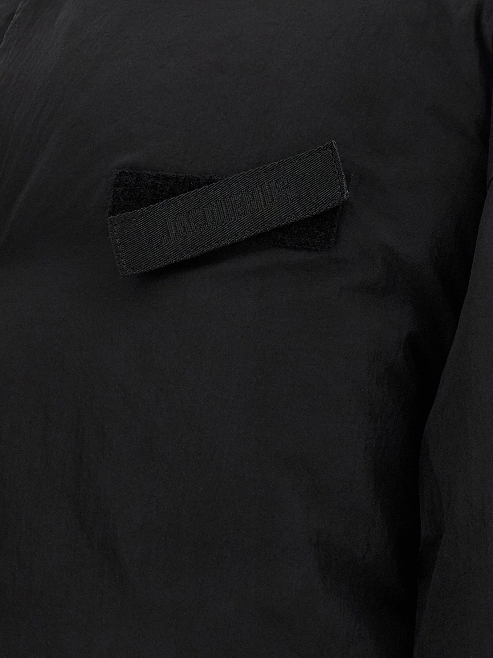Jacquemus Black Polyamide Full-Length Jacket