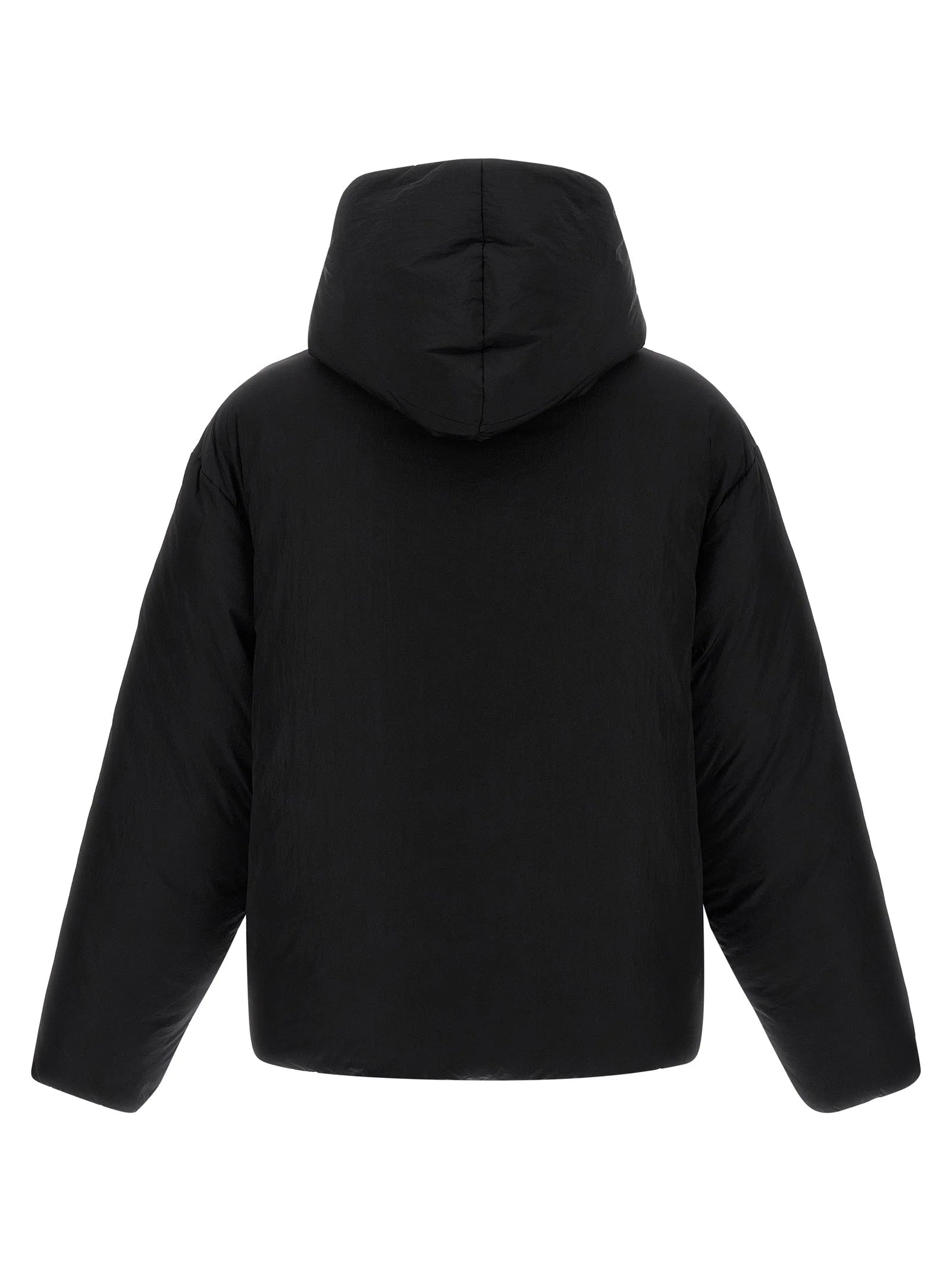Jacquemus Black Polyamide Full-Length Jacket