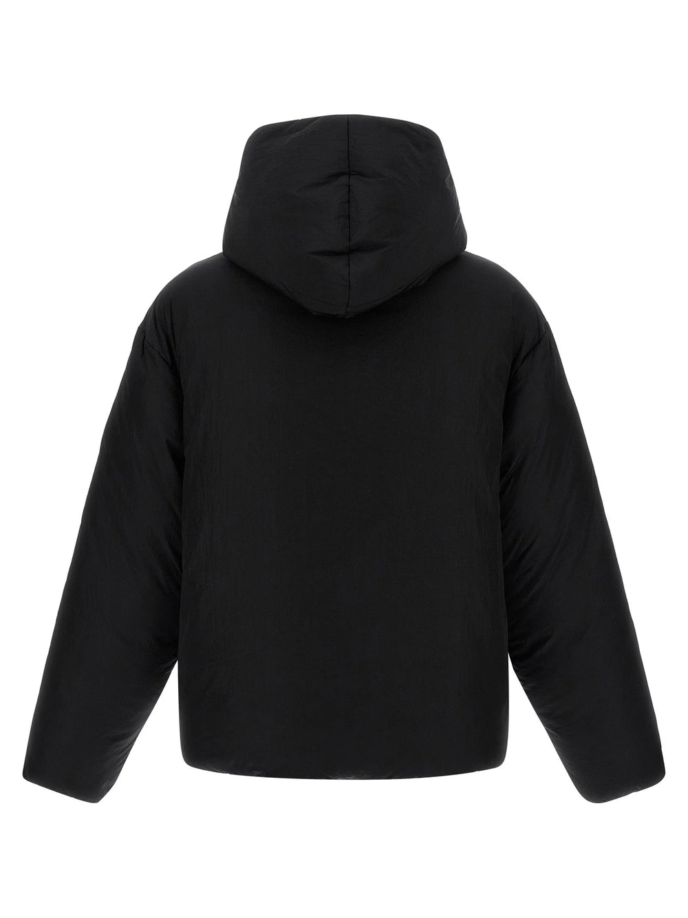 Jacquemus Black Polyamide Full-Length Jacket