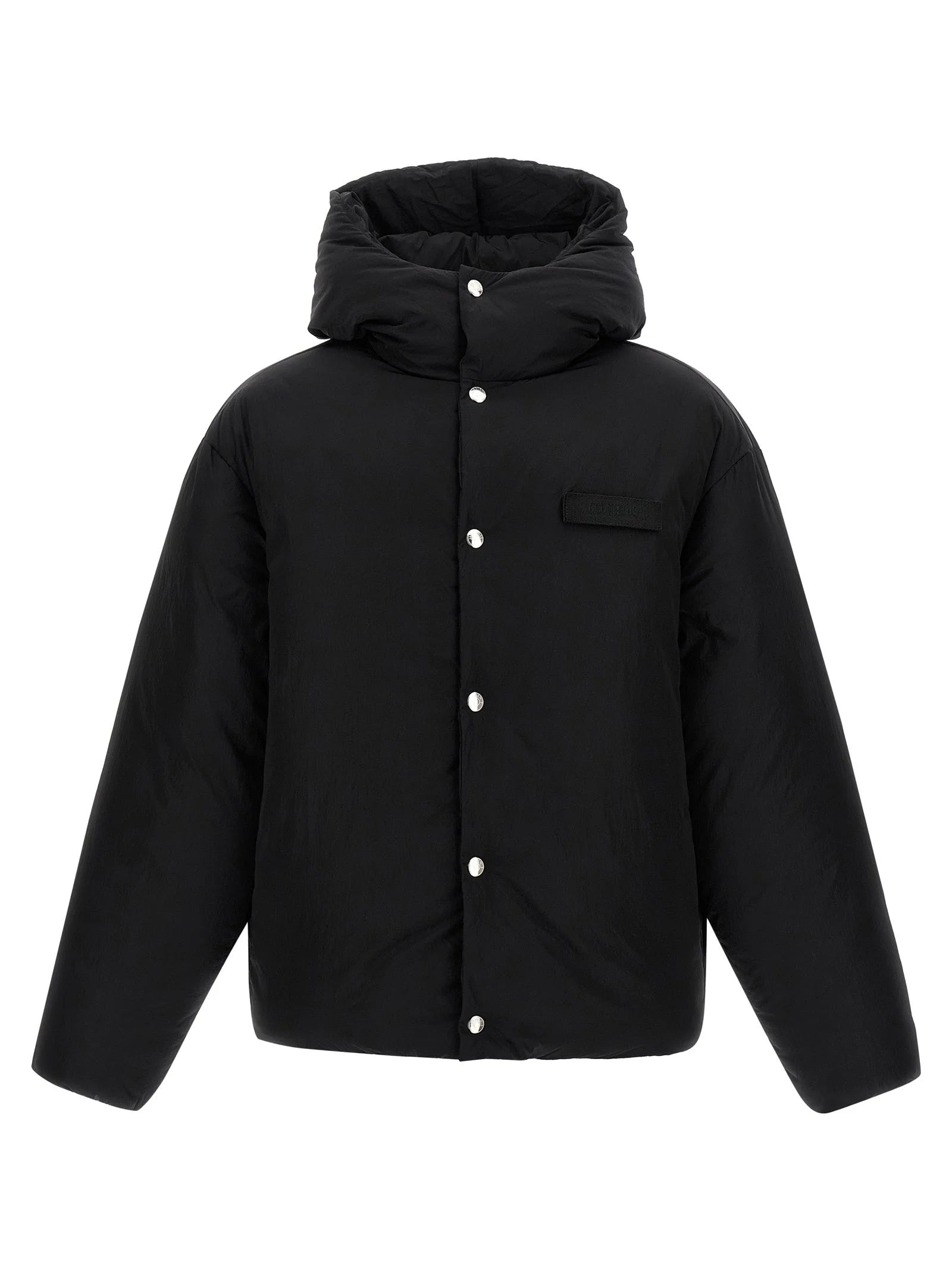 Jacquemus Black Polyamide Full-Length Jacket