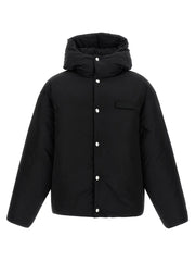 Jacquemus Black Polyamide Full-Length Jacket