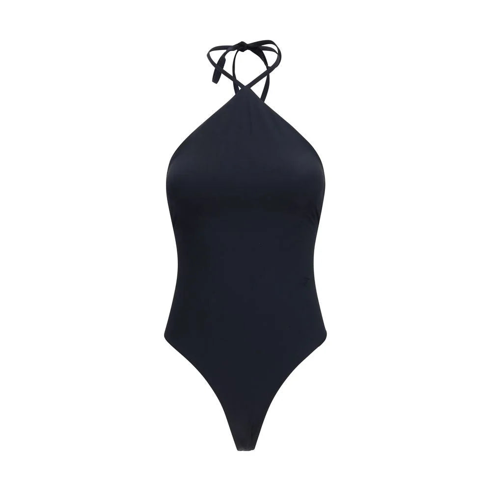 Jacquemus Black Polyamide One-Piece Swimsuit