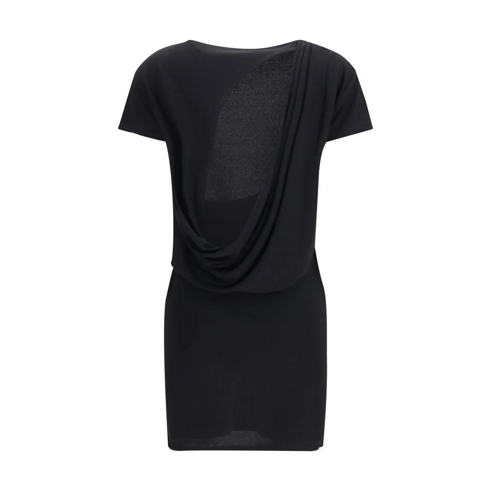 Jacquemus Black Viscose Cocktail Dress