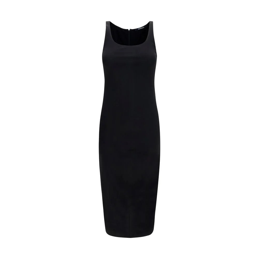 Jacquemus Black Viscose Cocktail Dress