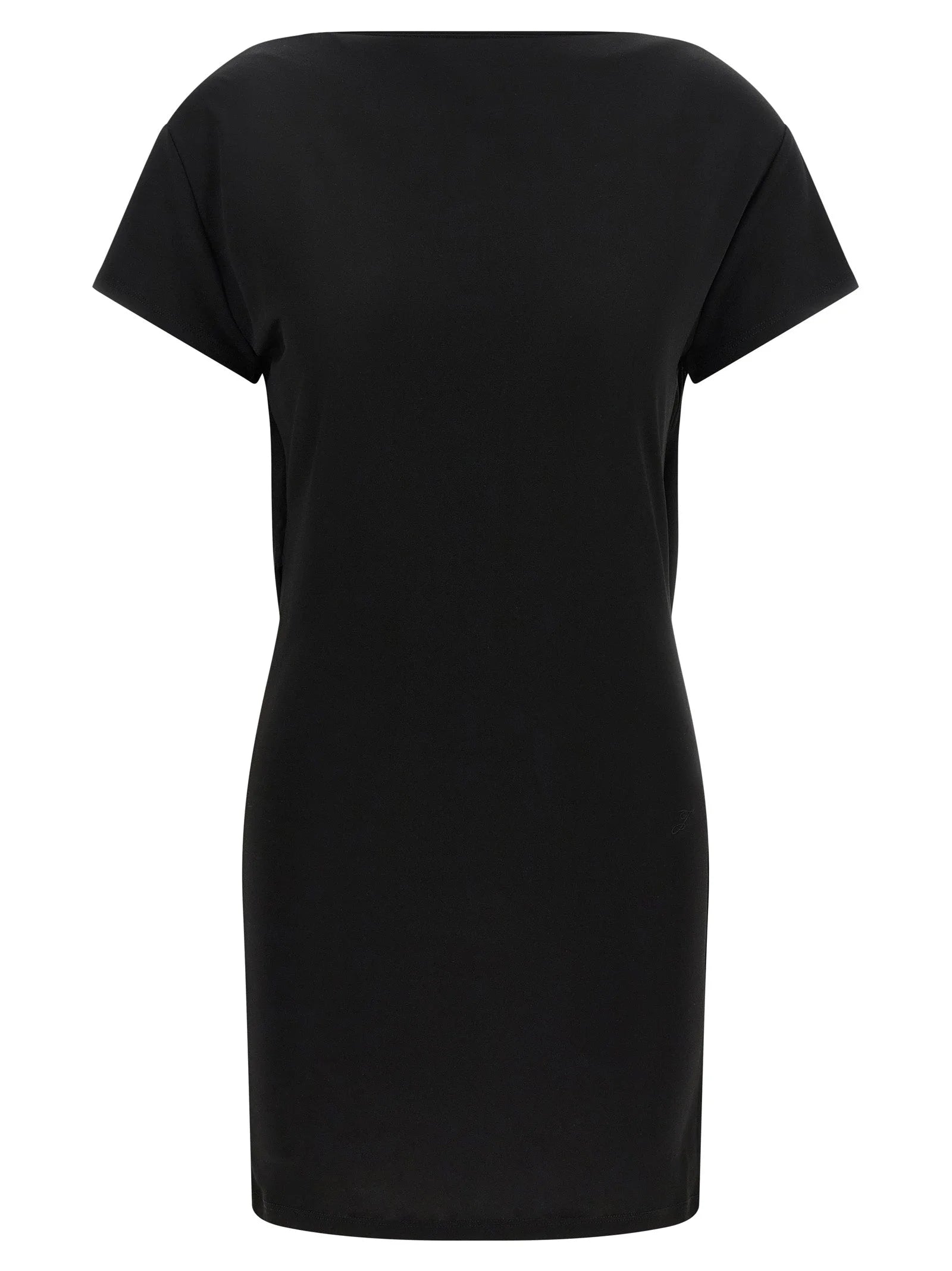 Jacquemus Black Viscose Short Dress - XS