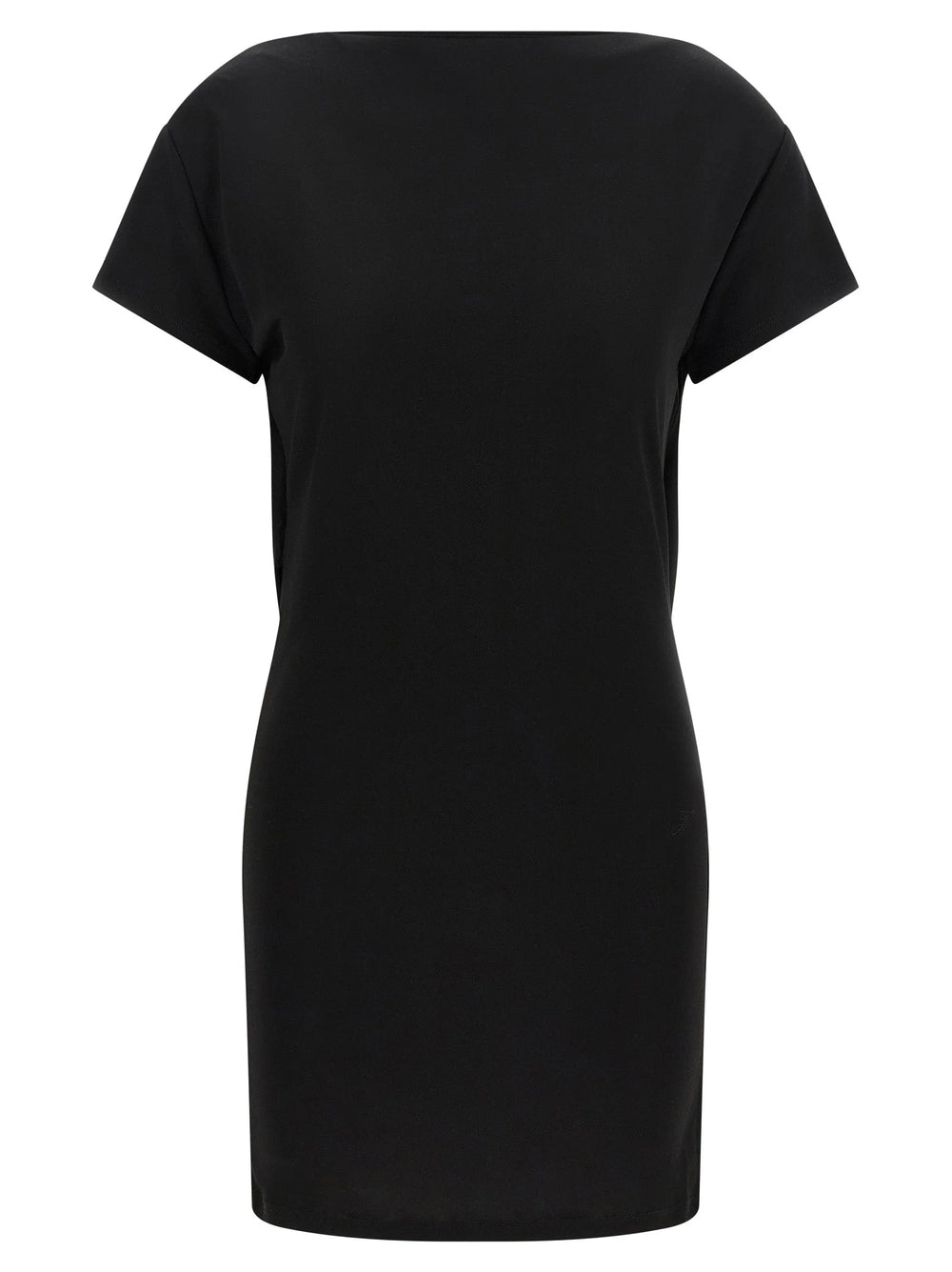 Jacquemus Black Viscose Short Dress - XS