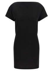 Jacquemus Black Viscose Short Dress - XS