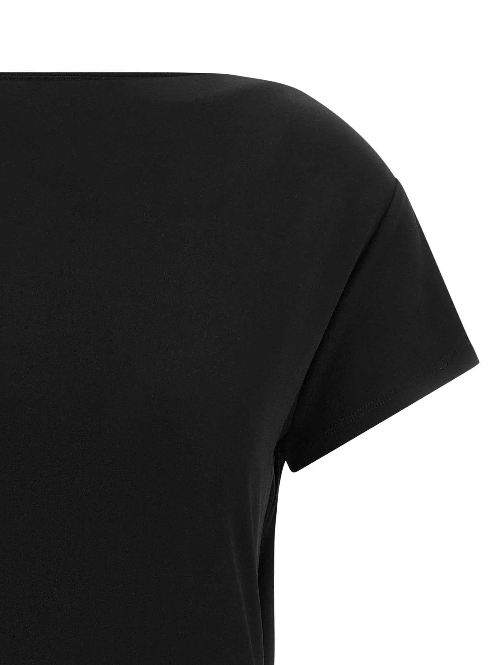 Jacquemus Black Viscose Short Dress - XS