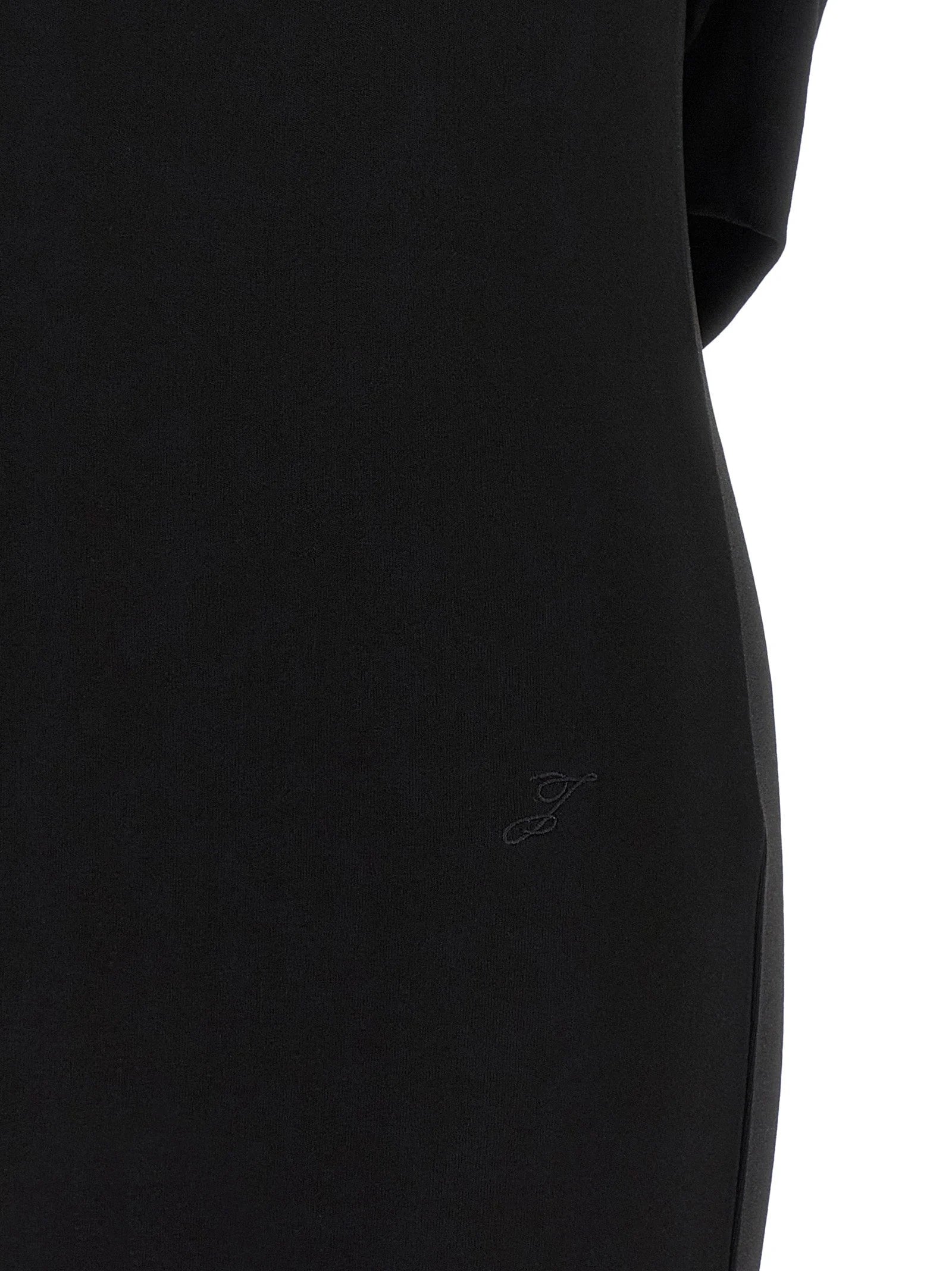 Jacquemus Black Viscose Short Dress - XS