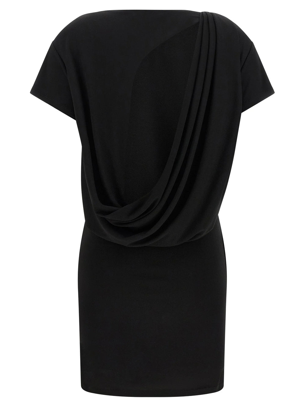 Jacquemus Black Viscose Short Dress - XS