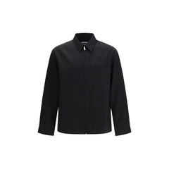 Jacquemus Black Wool Oves Aries Shirt - IT48 | M