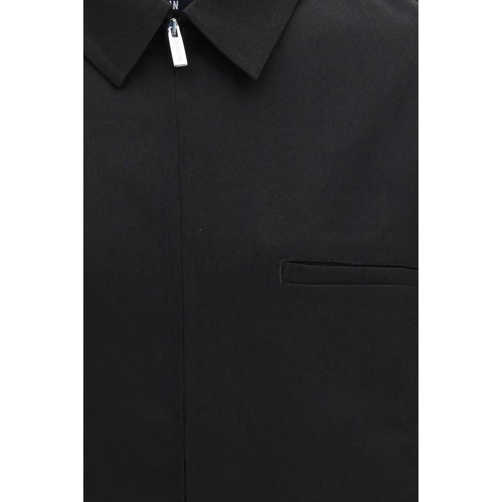 Jacquemus Black Wool Oves Aries Shirt - IT48 | M