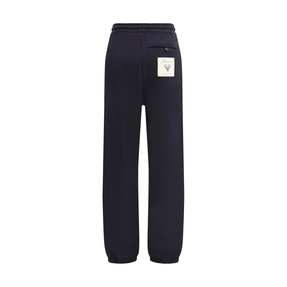 Jacquemus Blaue Baumwoll Jogginghosen (Trainingshosen) - Jogginghosen