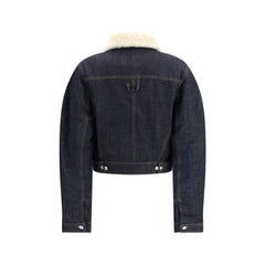 Jacquemus Blue Cotton Sweatshirt