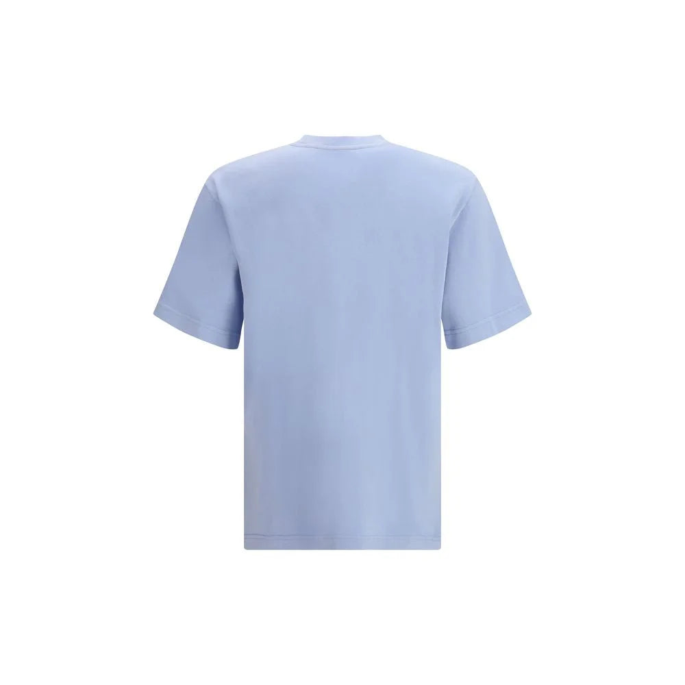 Jacquemus Blue Cotton T-Shirt