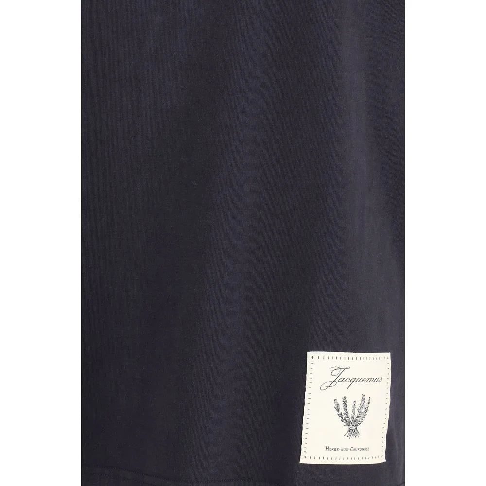 Jacquemus Blue Cotton T-Shirt